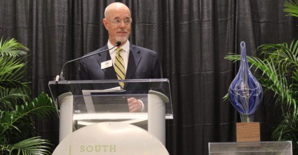 Ken May making keynote address at 2019 S.C. Arts Awards Luncheon