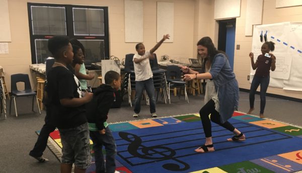 A summer STEAM camp in 2018.