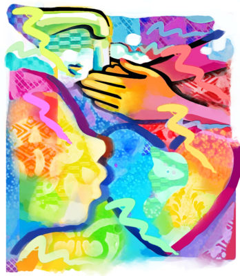 Handwashing art by Amiri Geuka Farris