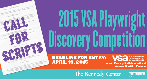 Middle and high school students – enter the VSA Playwright Discovery Competition!