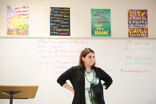 Saluda High teacher helps her writers discover world beyond small town