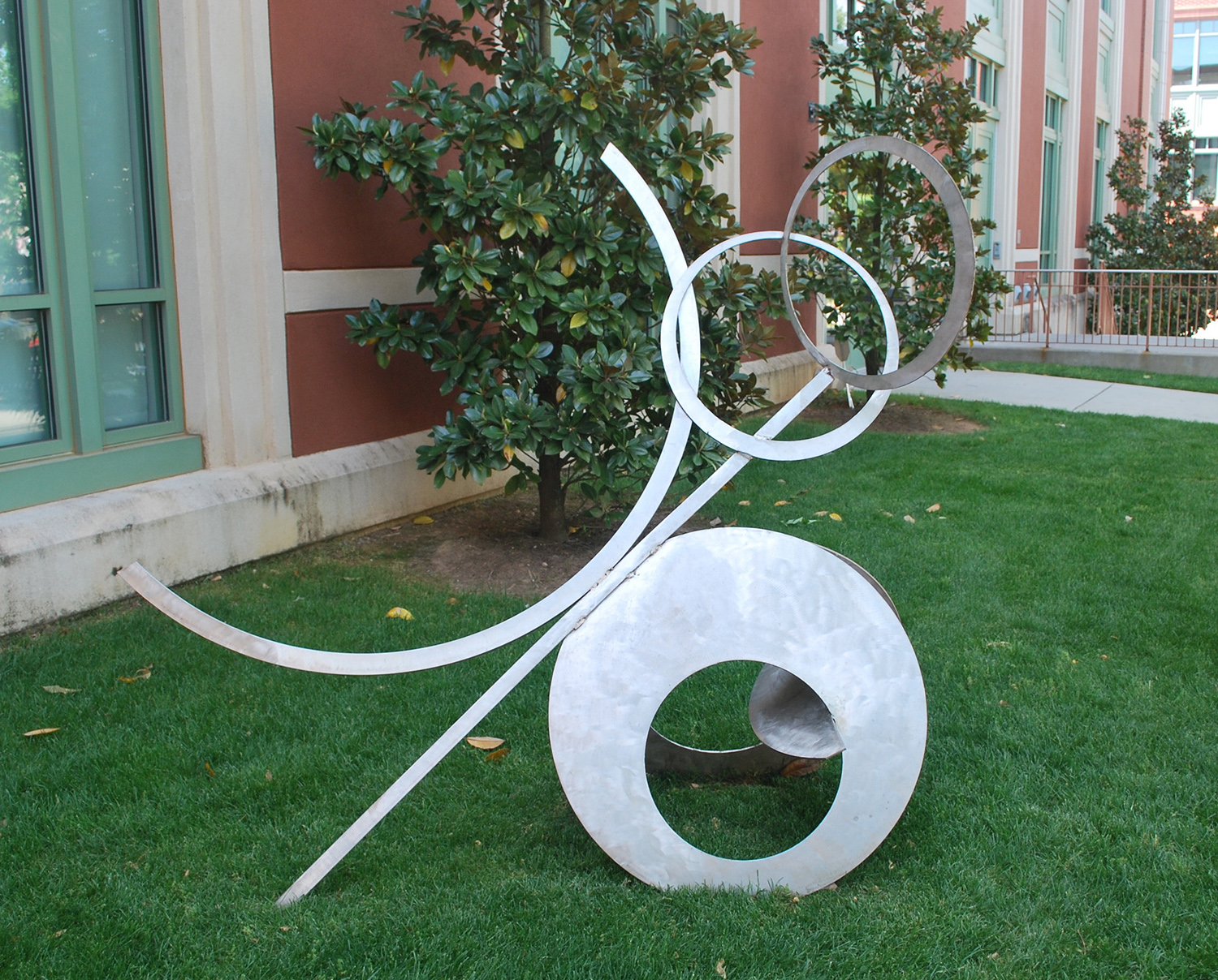 Sculpture by the late Mac Boggs on display at Chapman Cultural Center