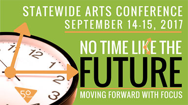 Register today! Statewide Arts Conference registration is $50 through July 21