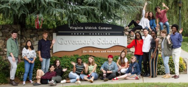 S.C. Governors School for the Arts Humanities students