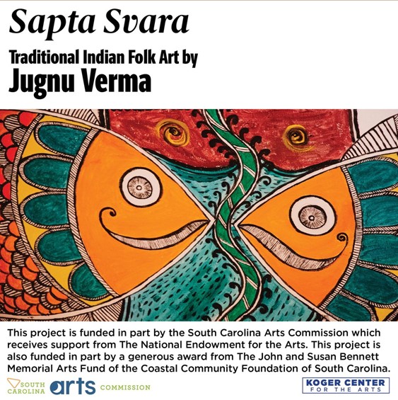 Sapta Svara: An Exhibition of Indian Folk Art by Jugnu Verma