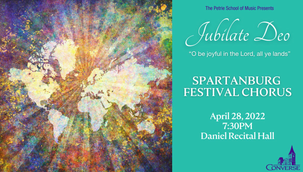 Spartanburg Festival Chorus Jubilate Deo SC Arts Hub