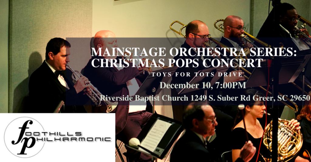Mainstage Orchestra Series Christmas Pops Concert SC Arts Hub