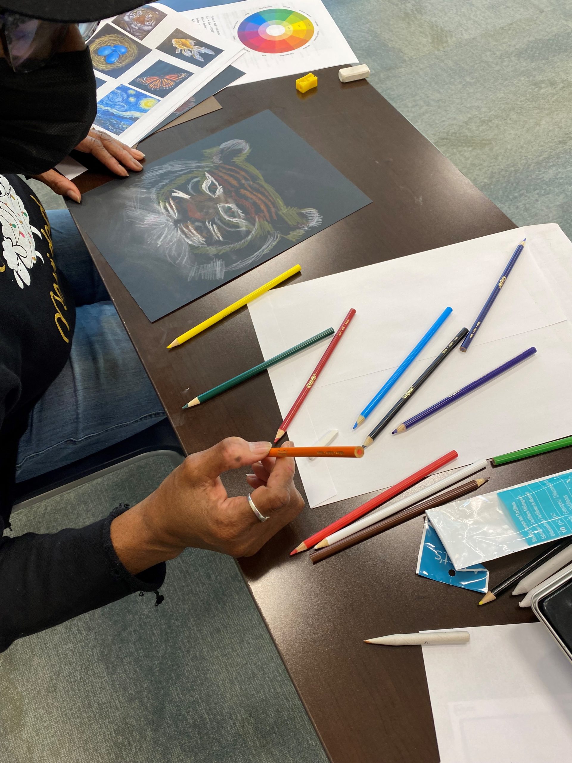 Creative Arts Colored Pencil Basics with Pam Smith SC Arts Hub