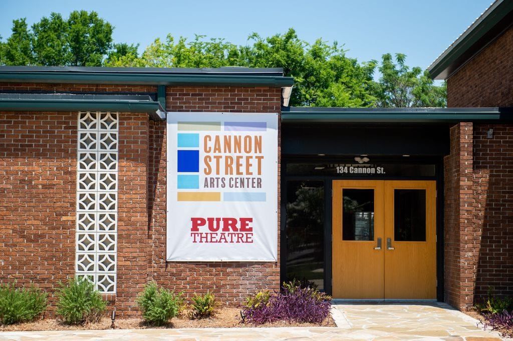 exterior of Cannon Street Arts Center