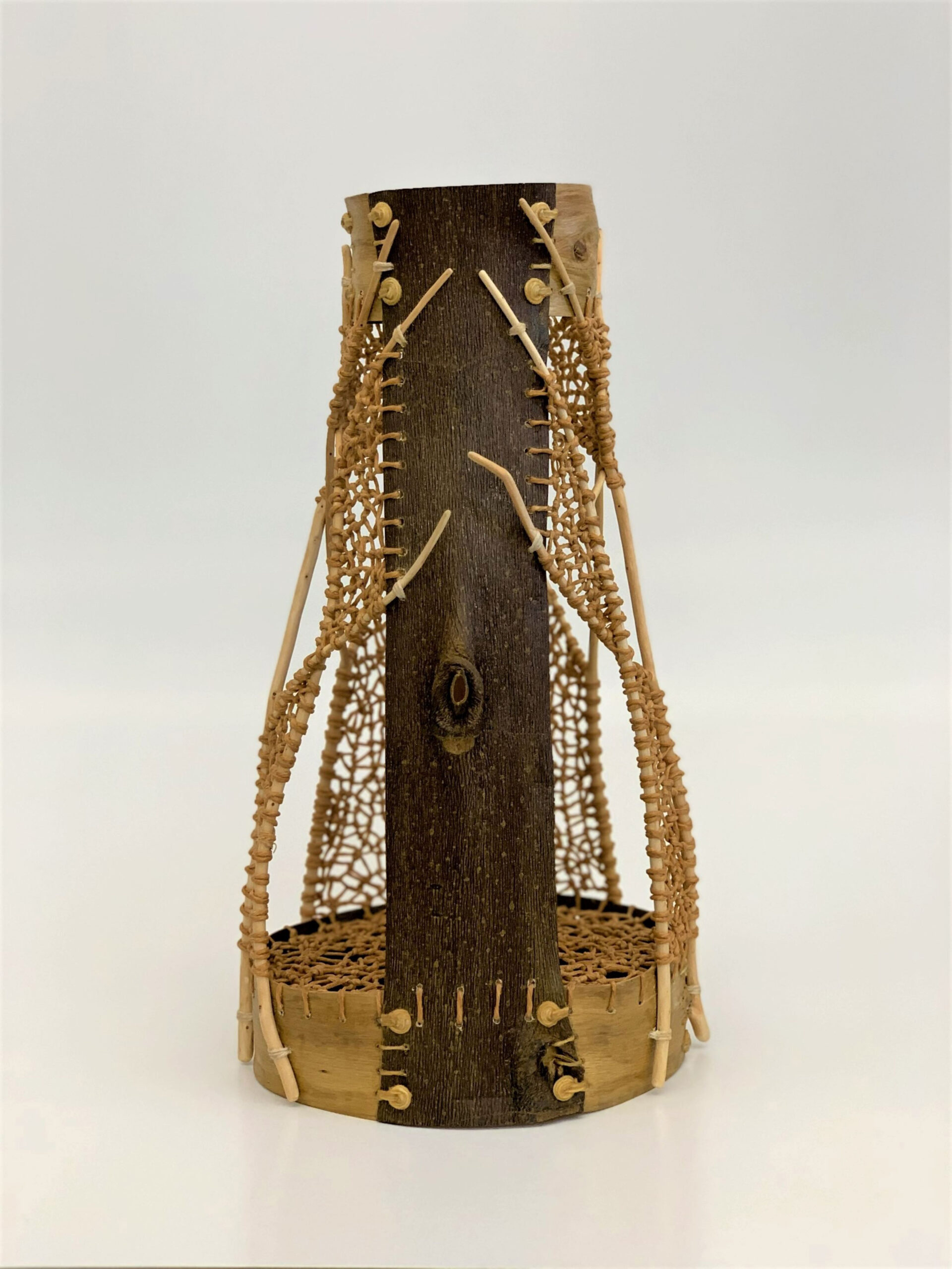 Fine craft artwork called Open Space Vase by Kim Keats