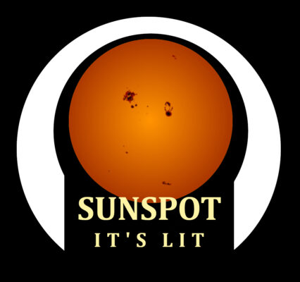 Sunspot Lit logo reads Sunspot, Its Lit