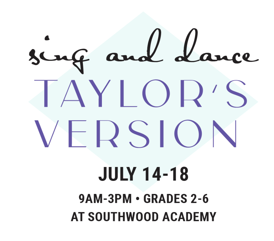 Flyer for Taylor Swift music children's camp.