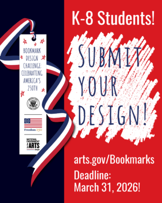 A promo graphic for the Bookmark Challenge.