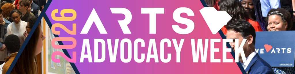 Header graphic for 2026 Arts Advocacy Week