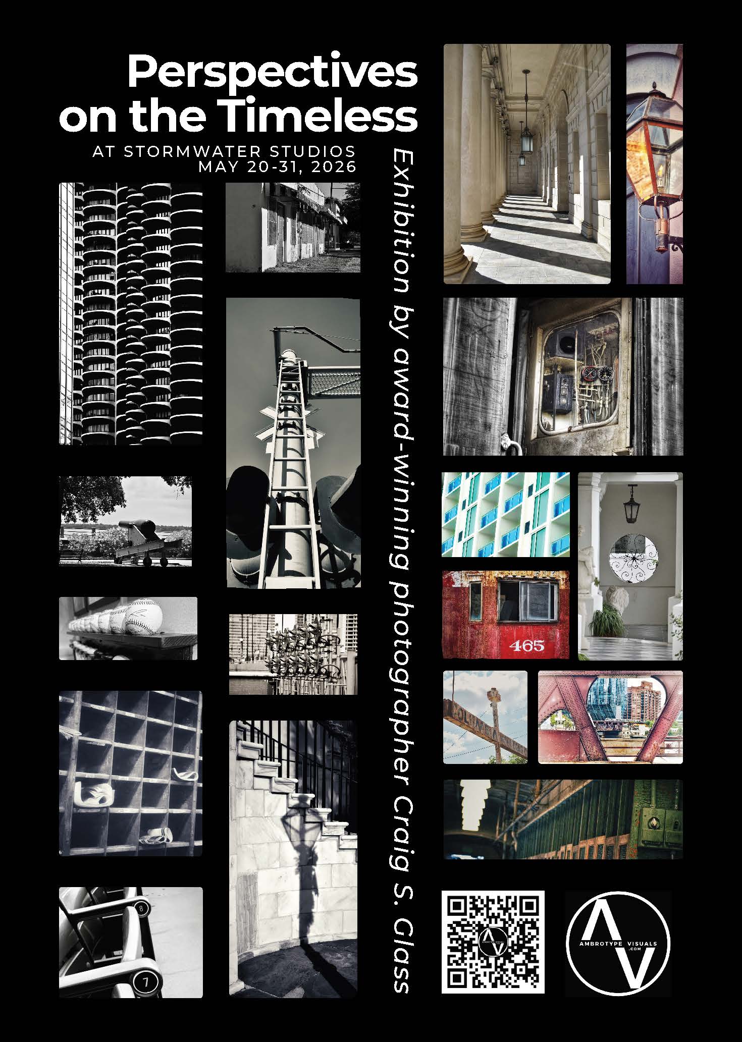 A collage of photographs by Craig S. Glass.