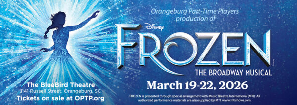 The silhouette of a woman with long braided hair is rendered in icy blue and white.