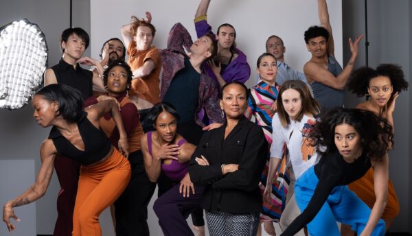 Artistic Director Linda Denise Fisher Harrell with Hubbard Street Dance Chicago.