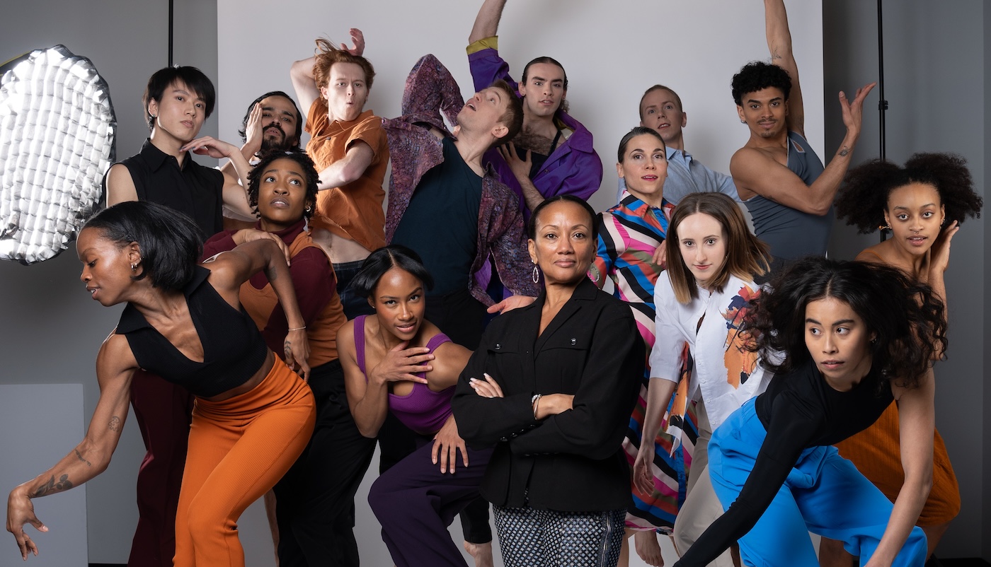 Artistic Director Linda Denise Fisher Harrell with Hubbard Street Dance Chicago.