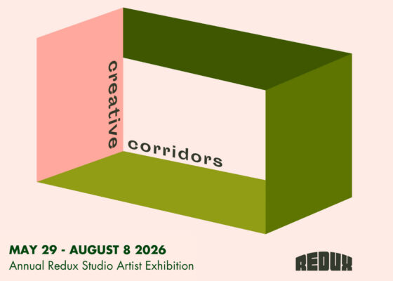 A cuboid or rectangular prism, color blocked in greens and peach against a light peach background.