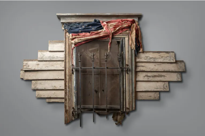 A mixed media artwork by Linda Williams McCune.