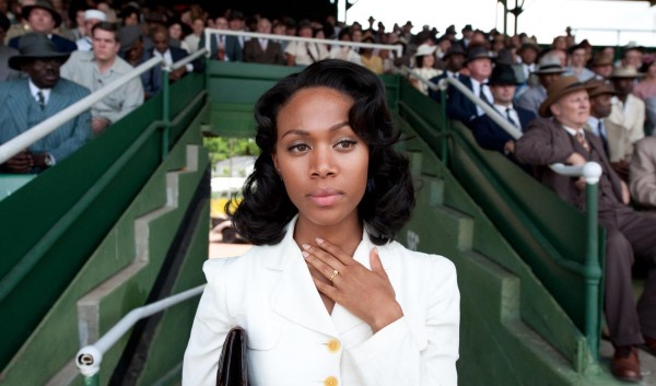 Nicole Beharie as Rachel Robinson in the movie "42"