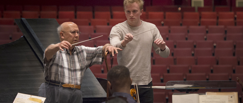 Conductors Institute offers lessons from renowned maestros and composers